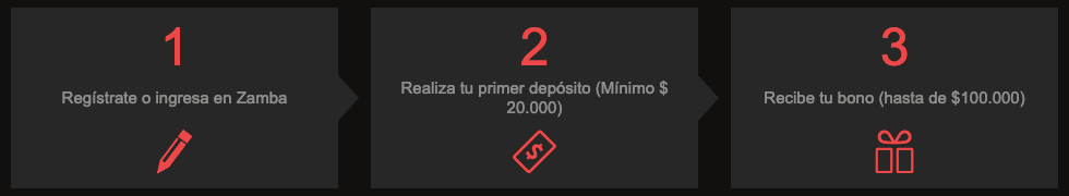 Bono de bienvenida Zamba
