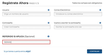 codigo bonificacion rushbet