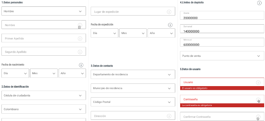 bono bienvenida codere