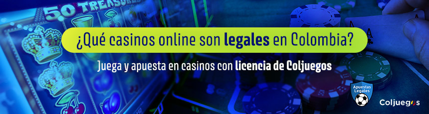Casinos online legales en Colombia