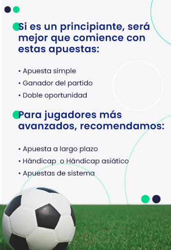 Información para apostar fútbol