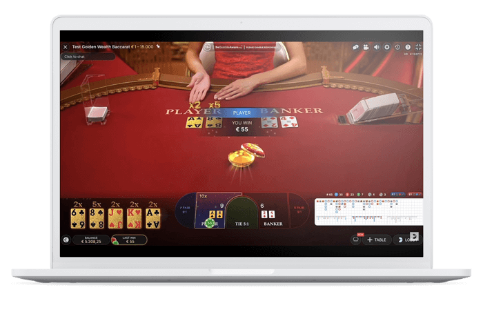 baccarat first person juego de casino en vivo