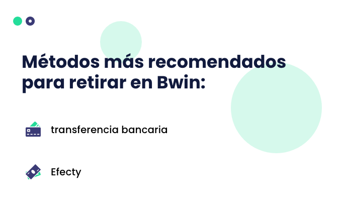 problema para retirar dinero en Bwin